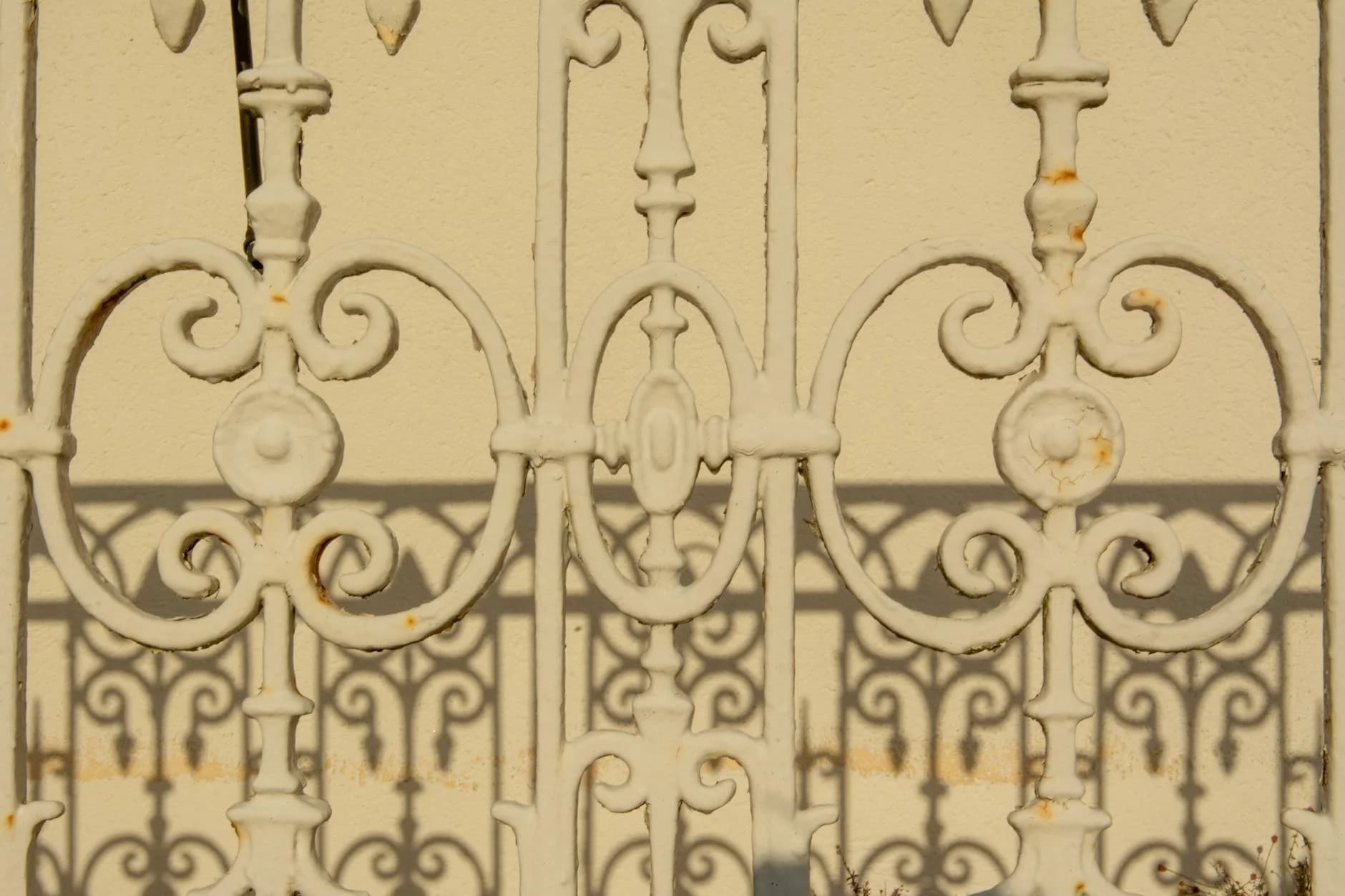 Wrought iron fence installation in Wilmington NC